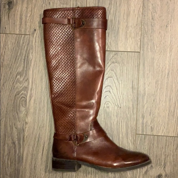 Antonio Melani Tall Leather Boots - Picture 4 of 8